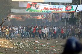 Police NBP Clash - Bangladesh