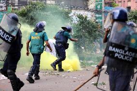 Police NBP Clash - Bangladesh