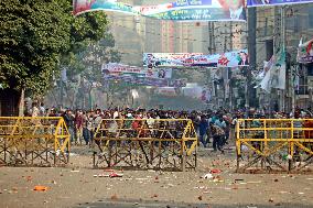 Police NBP Clash - Bangladesh