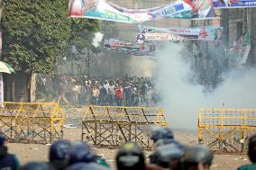 Police NBP Clash - Bangladesh