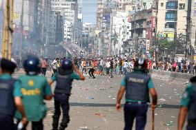 Police NBP Clash - Bangladesh