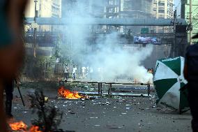 Police NBP Clash - Bangladesh