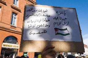 Unauthorised Rally To Lift The Gaza Blockade - Toulouse