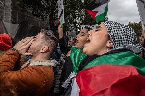 Unauthorised Pro-Palestinian Rally - Paris