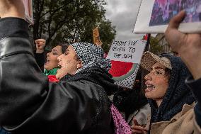 Unauthorised Pro-Palestinian Rally - Paris