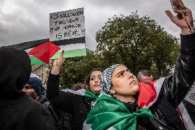 Unauthorised Pro-Palestinian Rally - Paris