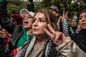 Unauthorised Pro-Palestinian Rally - Paris