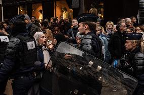 Unauthorised Pro-Palestinian Rally - Paris