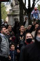 Unauthorised Pro-Palestinian Rally - Paris