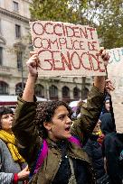 Unauthorised Pro-Palestinian Rally - Paris