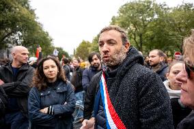 Unauthorised Pro-Palestinian Rally - Paris