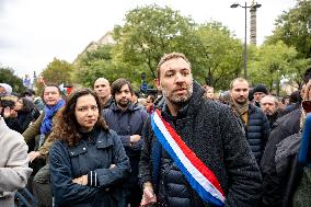 Unauthorised Pro-Palestinian Rally - Paris