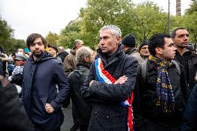 Unauthorised Pro-Palestinian Rally - Paris