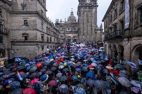 Pro-Palestinian Rally - Santiago de Compostela