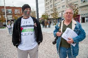 Rally For Palestine-Israel Peace - Maubeuge