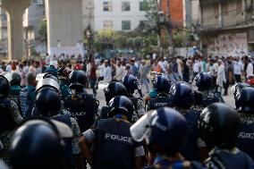 Clash In Dhaka, Bangladesh