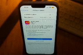 IOS Update For IPhones