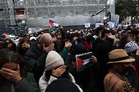 Unauthorised Pro-Palestinian Rally - Paris