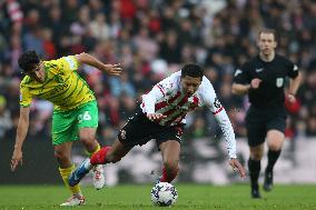 Sunderland v Norwich City - Sky Bet Championship