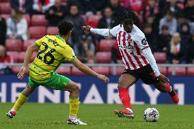 Sunderland v Norwich City - Sky Bet Championship