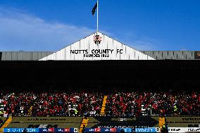 Notts County v Wrexham - Sky Bet League 2