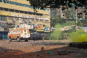 Clashes In Dhaka, Bangladesh