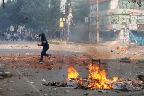 Clashes In Dhaka, Bangladesh