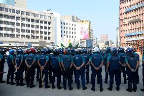 Clash Between BNP And Police In Dhaka