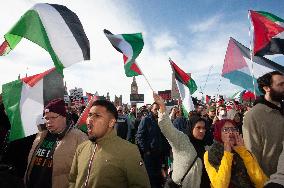 Palestinian Solidarity March. London