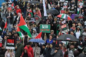 Palestinian Solidarity March. London