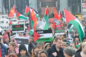 Palestinian Solidarity March. London