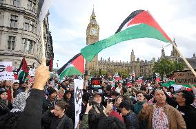 Palestinian Solidarity March. London