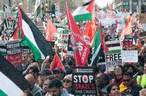 Palestinian Solidarity March. London