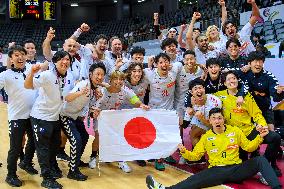 Bahrain v Japan -Asian Men's Handball Qualification: 2024 Olympic Games