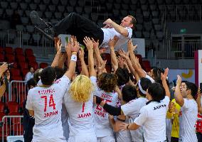 Bahrain v Japan -Asian Men's Handball Qualification: 2024 Olympic Games