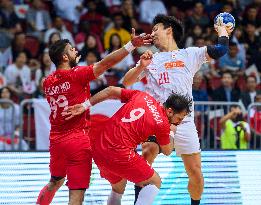 Bahrain v Japan -Asian Men's Handball Qualification: 2024 Olympic Games