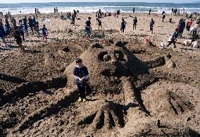 U.S.-SAN FRANCISCO-SANDCASTLE-COMPETITION