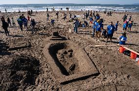 U.S.-SAN FRANCISCO-SANDCASTLE-COMPETITION