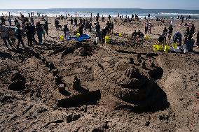U.S.-SAN FRANCISCO-SANDCASTLE-COMPETITION