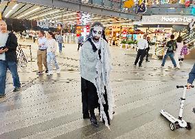 Halloween Atmosphere in Shanghai
