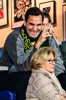 RWC - Roger Federer At New Zealand v South Africa Final