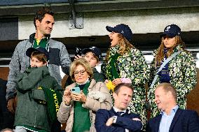 RWC - Roger Federer At New Zealand v South Africa Final