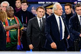 RWC - Macron Awards The Cup To South Africa