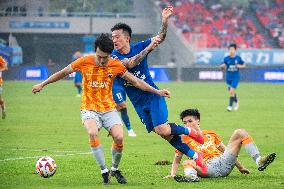 (SP)CHINA-WUHAN-FOOTBALL-CSL-WUHAN VS SHENZHEN(CN)