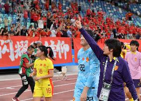 (SP)CHINA-XIAMEN-FOOTBALL-OLYMPIC GAMES ASIAN QUALIFIERS-CHN VS THA(CN)