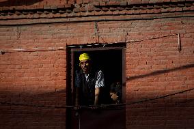 NEPAL-KATHMANDU-HADIGAUN FESTIVAL