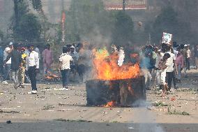 Political Unrest In Dhaka