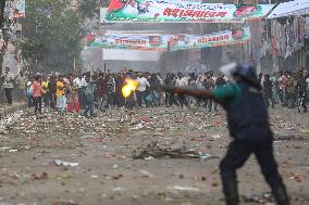 Political Unrest In Dhaka