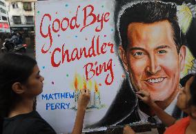 Tribute To Late American-Canadian Actor Matthew Perry In Mumbai