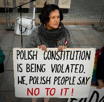 Anti-government Protest In Warsaw